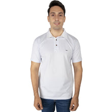 Load image into Gallery viewer, Classic Collar Polo Shirt-White/Blue