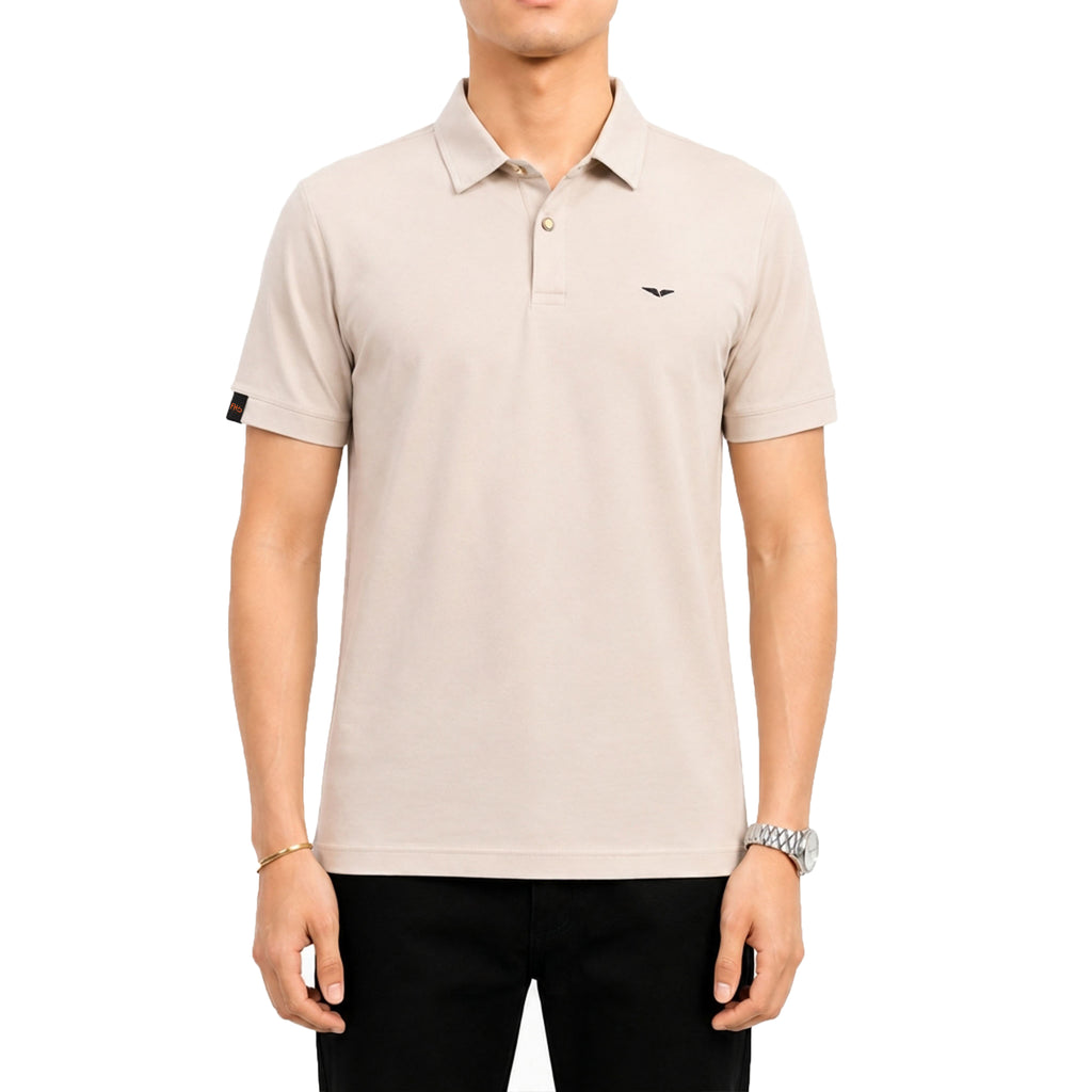 Prime Jersey Polo - Beige