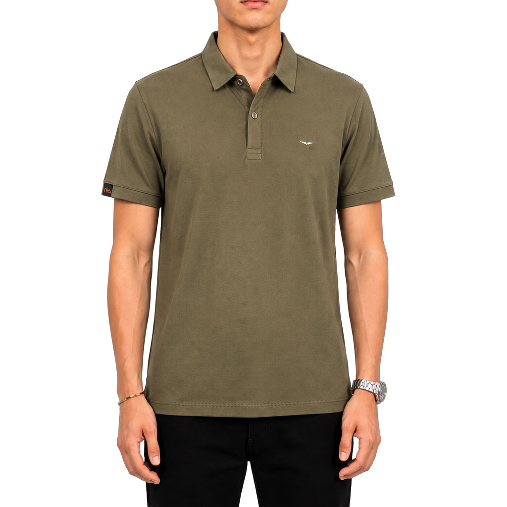 Prime Jersey Polo - Olive