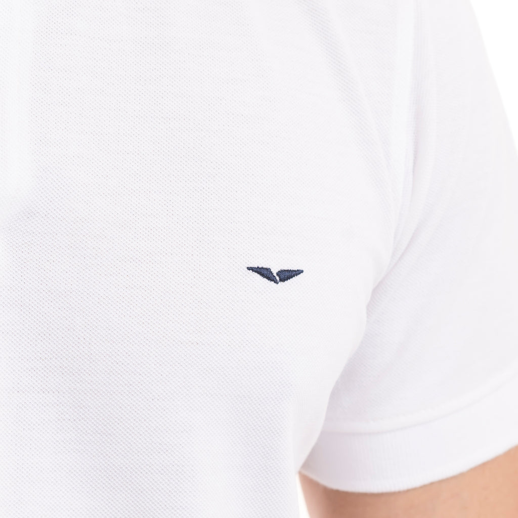 The Signature Pique Polo - White