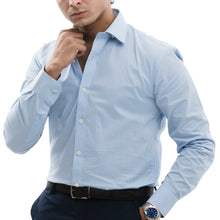 Load image into Gallery viewer, Classic Sky Blue Formal Shirt