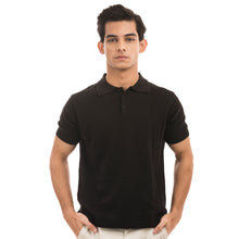 Load image into Gallery viewer, Modus Knitted Polo - Black