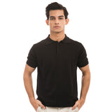 Modus Knitted Polo - Black