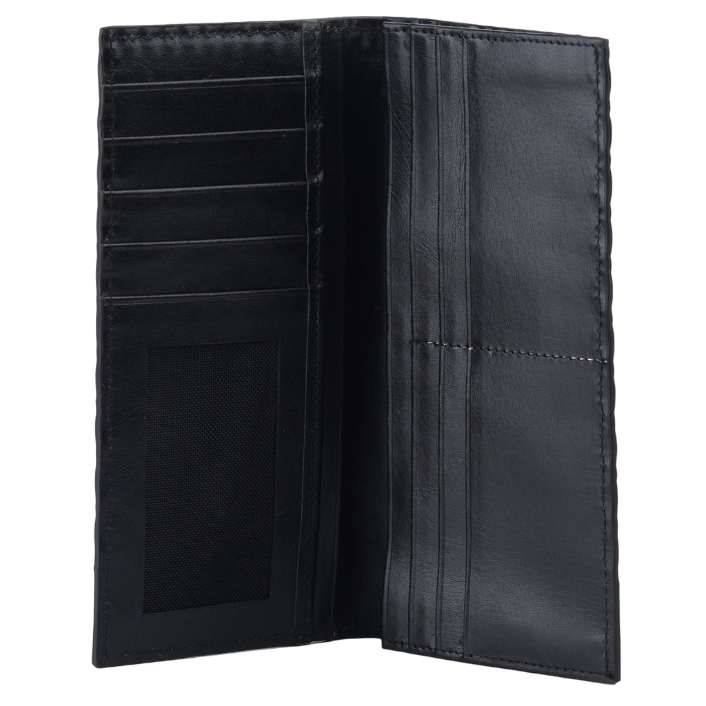 Black Mesh Travel Wallet