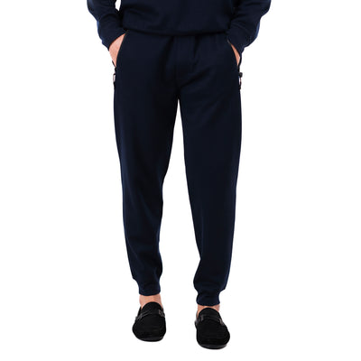 Pique Jogger Pants - Navy
