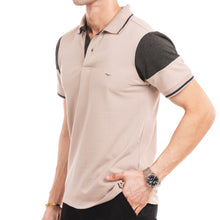 Load image into Gallery viewer, The Signature Cut &amp; Sew Polo - Beige