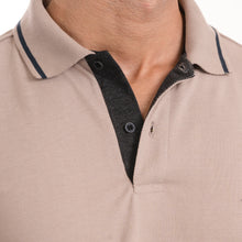 Load image into Gallery viewer, The Signature Cut &amp; Sew Polo - Beige