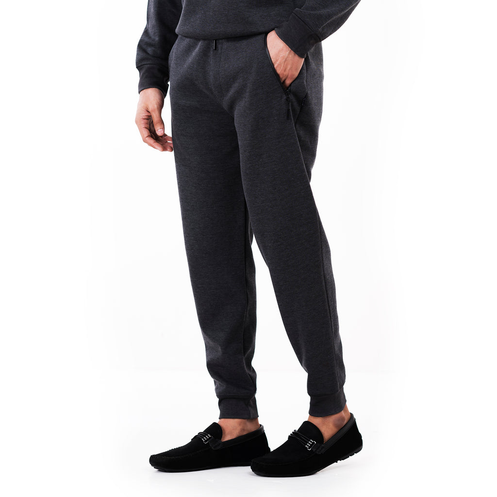 Pique Jogger Pants - Charcoal