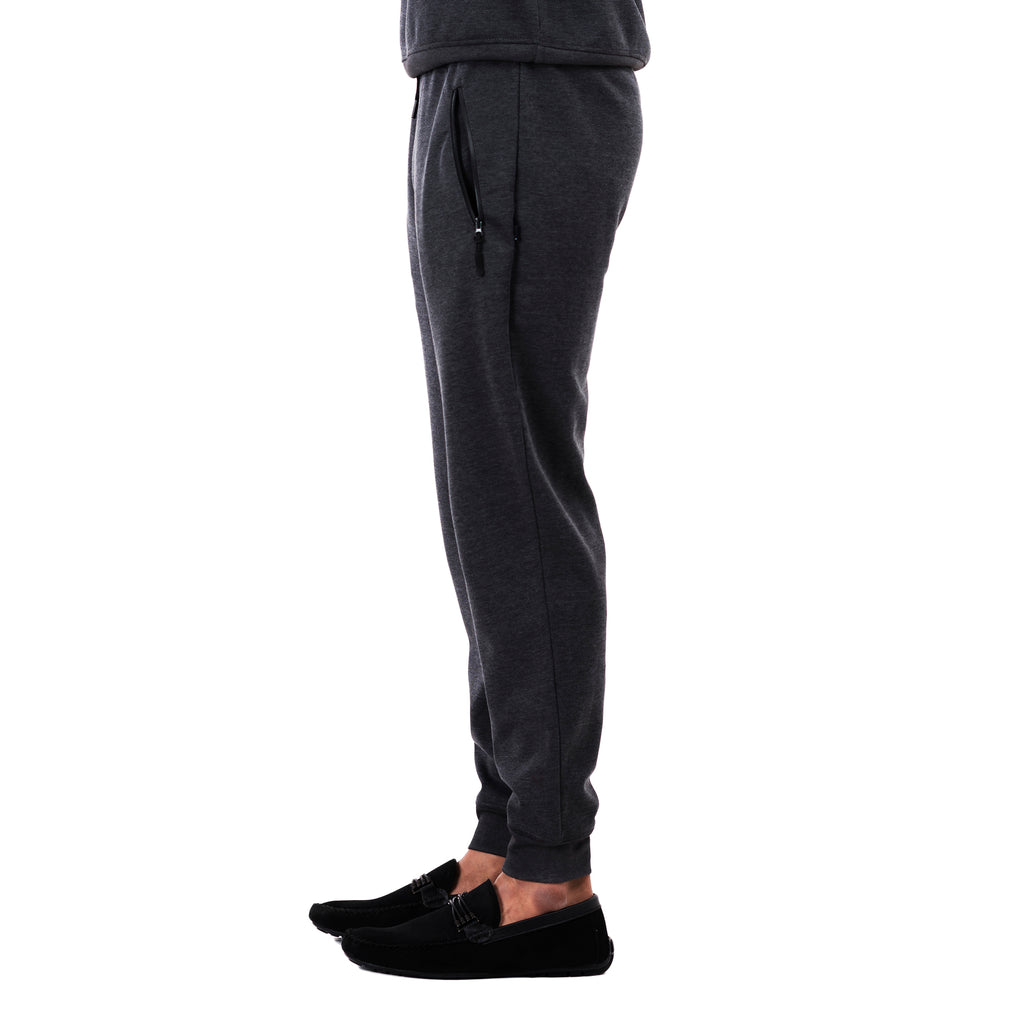 Pique Jogger Pants - Charcoal