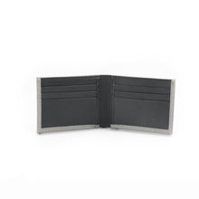 Load image into Gallery viewer, Grey Saffiano Leather Wallet