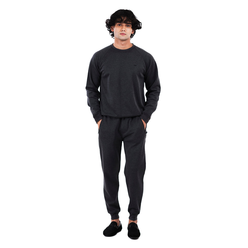 Pique Jogger Pants - Charcoal