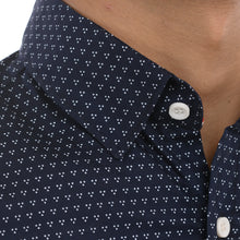 Load image into Gallery viewer, Navy Patterned Casual Shirt