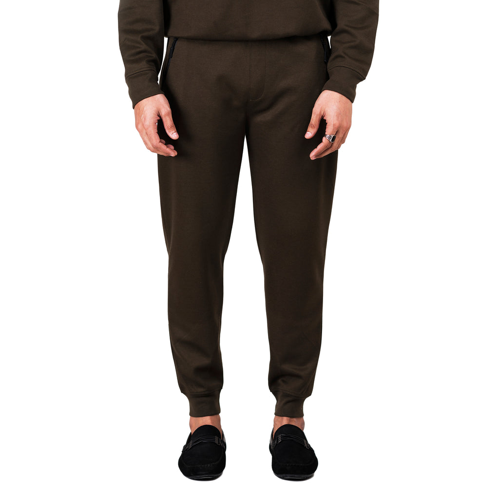 Pique Jogger Pants - Olive