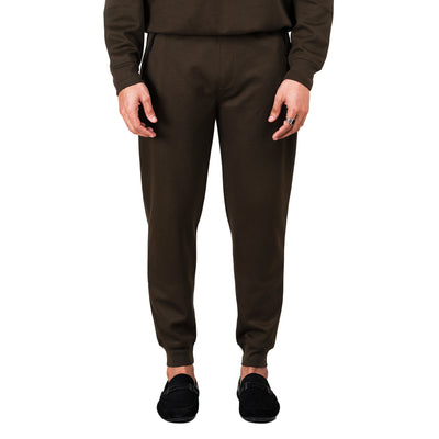 Pique Jogger Pants - Olive