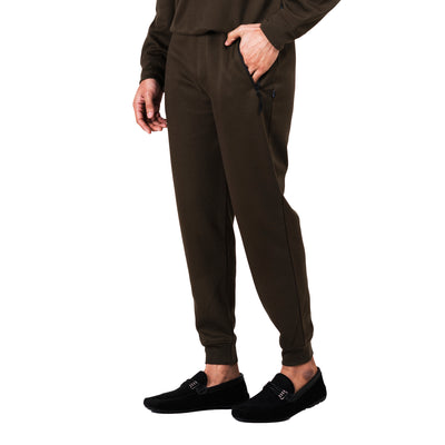 Pique Jogger Pants - Olive