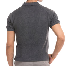 Load image into Gallery viewer, Modus Knitted Polo - Charcoal