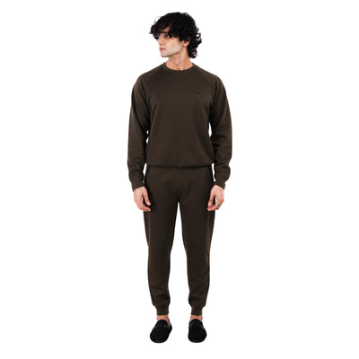 Pique Jogger Pants - Olive