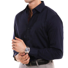 Load image into Gallery viewer, The Signature Navy Formal Shirt