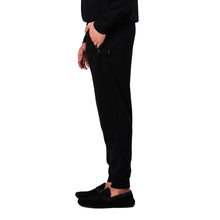 Load image into Gallery viewer, Pique Jogger Pants - Black