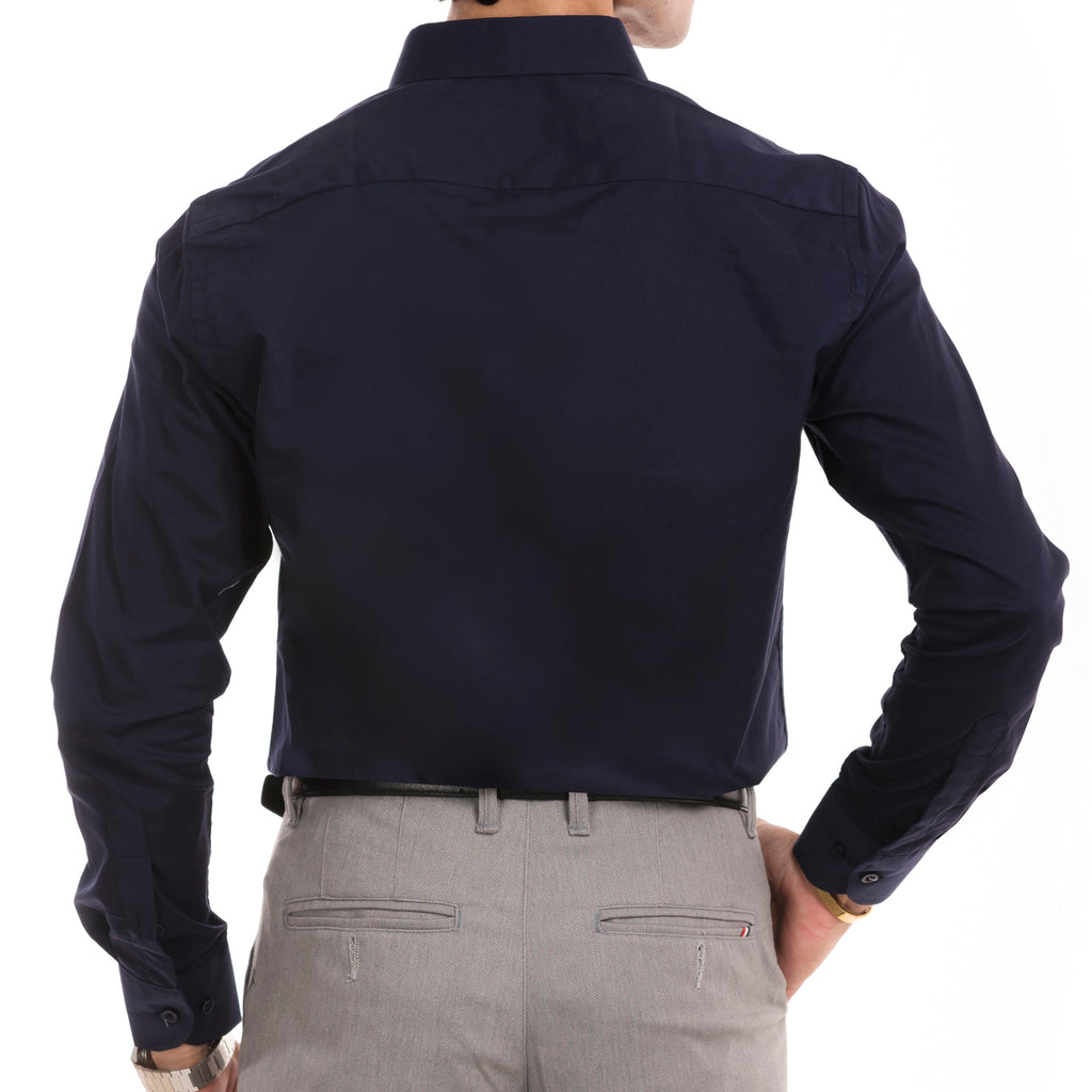 The Signature Navy Formal Shirt