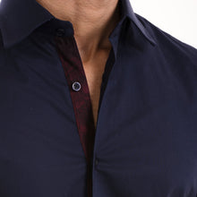 Load image into Gallery viewer, The Signature Navy Formal Shirt