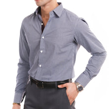 Load image into Gallery viewer, Checkered Gingham Formal Shirt - Black/White
