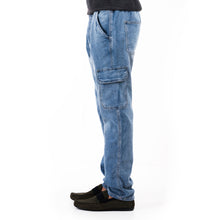 Load image into Gallery viewer, Denim Jogger Pants - Blue