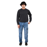 Denim Jogger Pants - Blue