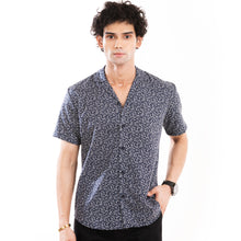 Load image into Gallery viewer, Azure Bloom Hawaiian Shirt