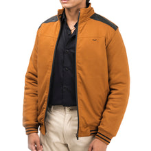 Load image into Gallery viewer, Contrast Ribbed Jacket-Mustard