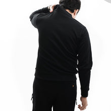 Load image into Gallery viewer, Contrast Quilted Jacket-Black