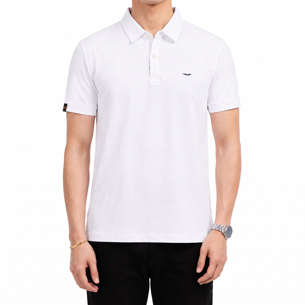 Prime Jersey Polo - White