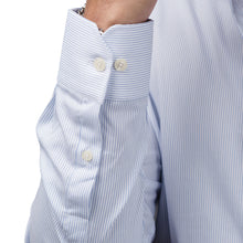 Load image into Gallery viewer, Pin-striped Blue/White Colored Shirt