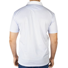 Load image into Gallery viewer, Classic Collar Polo Shirt-White/Blue