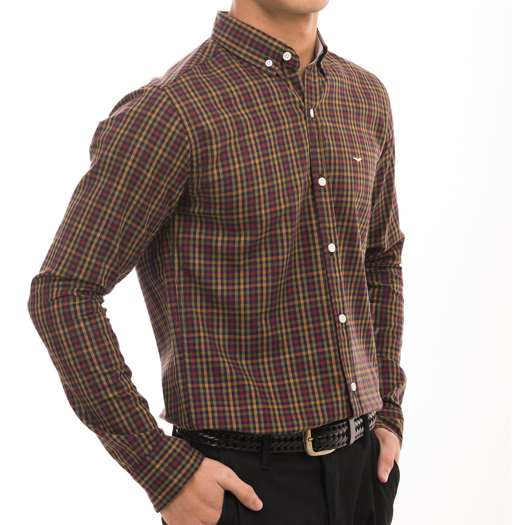 Multi-Checkered Bold Casual Shirt