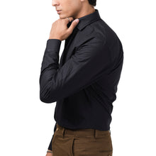 Load image into Gallery viewer, Solid Black Colored Formal Shirt