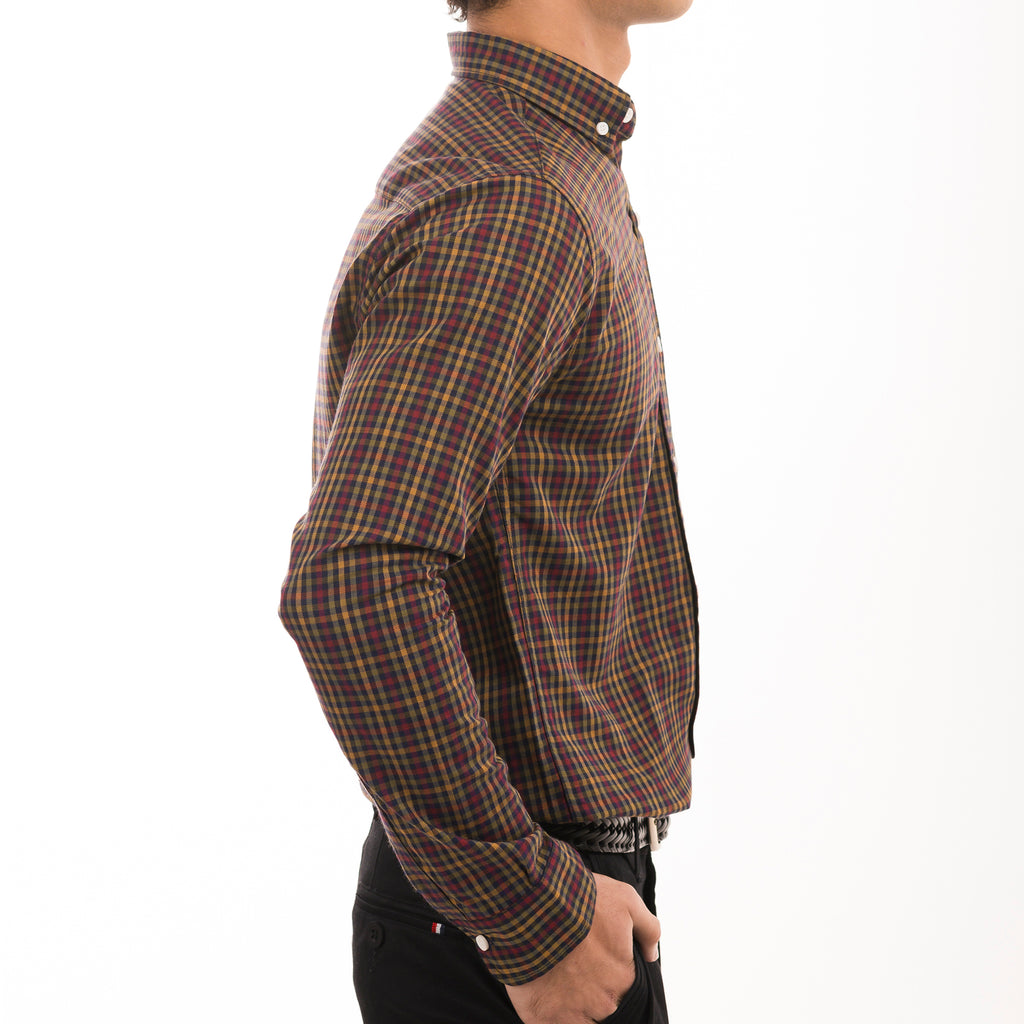 Multi-Checkered Bold Casual Shirt