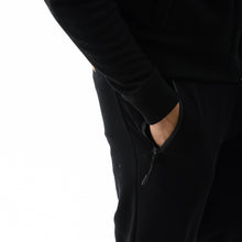 Load image into Gallery viewer, Black Slim-Fit Jogger Pants