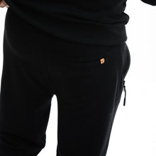 Load image into Gallery viewer, Black Slim-Fit Jogger Pants