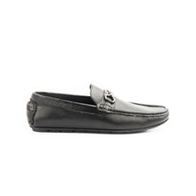 Load image into Gallery viewer, Modern Buckled  Moccasins-Black