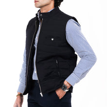Load image into Gallery viewer, Sleek Gilet Sleeveless Jacket - Dark Navy