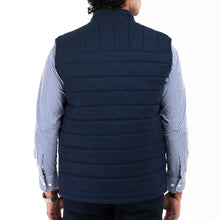 Load image into Gallery viewer, Sleek Gilet Sleeveless Jacket - Navy