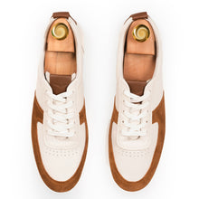 Load image into Gallery viewer, Modern Comfort Sneakers - Tan/White