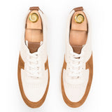 Modern Comfort Sneakers - Tan/White