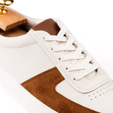 Load image into Gallery viewer, Modern Comfort Sneakers - Tan/White