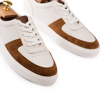Load image into Gallery viewer, Modern Comfort Sneakers - Tan/White