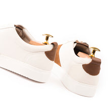 Load image into Gallery viewer, Modern Comfort Sneakers - Tan/White