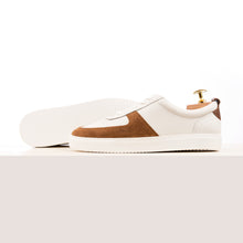 Load image into Gallery viewer, Modern Comfort Sneakers - Tan/White