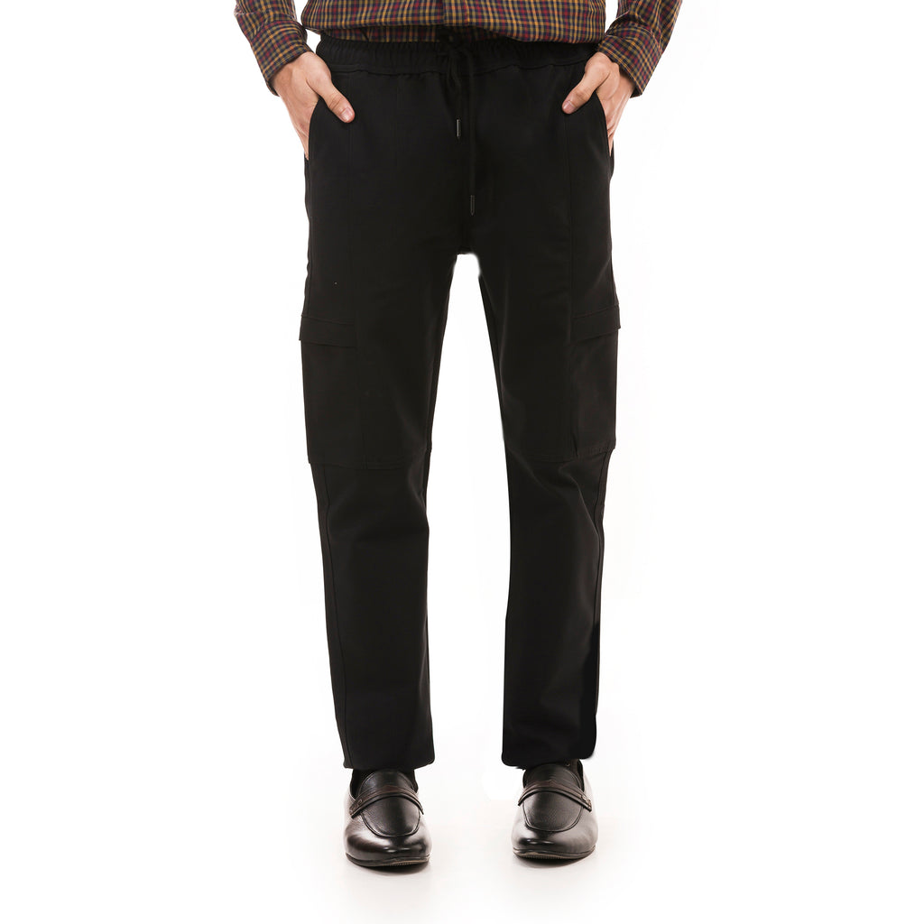 Nomad Cargo Jog Pants - Black