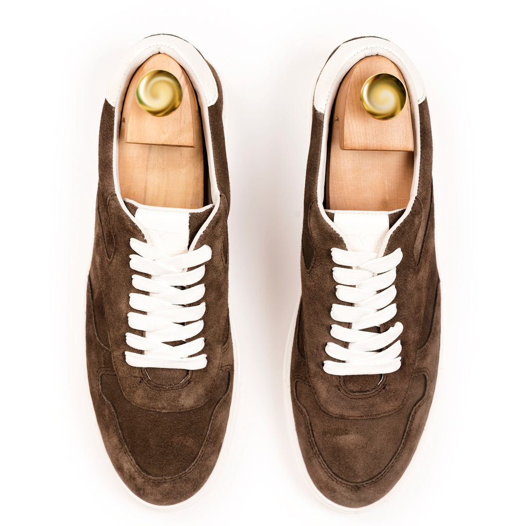 Modern Comfort Sneakers - Brown/White